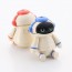 Hasegawa TINY MechatroMATE No.05 Cosmo Red & Cosmo Blue (Set of 2), HAS48173, by HASEGAWA