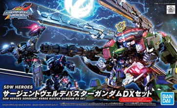 Bandai SDW HEROES Sergeant Verde Buster Gundam DX Set , BAN19914, by BANDAI