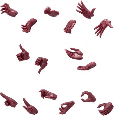 Kotobukiya MegaloMaria M.S.G EX Hand Unit [Male Type A] Red Ver. (MegaloMaria Unlimited Universe), KBY85903, by KOTOBUKIYA