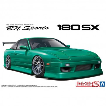 Aoshima 1/24  The Tuned Car No.100 BN Sports RPS13 180SX '96 Ver.2 (Nissan), AOS67642, by AOSHIMA