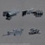 Bandai 30MM Option Parts Set ARMORED CORE VI FIRES OF RUBICON Weapon Set 05, BAN85711, by BANDAI