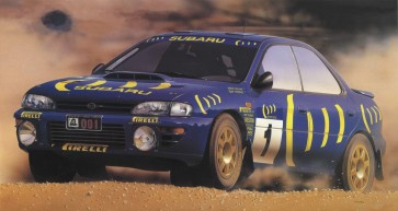 Hasegawa 1/24 SUBARU IMPREZA 1994 HONG KONG BEIJING RALLY WINNER, HAS05895, by HASEGAWA