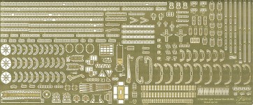 Fujimi 1/700 Special Series JAPANESE NAVY LIGHT CRUISER KUMA GENUINE ETCHING PARTS, FUJ60833, by FUJIMI