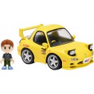TAKARA TOMY Q Village QV-06 Initial D Mazda RX-7 FD3S, TAK97006, by TAKARA TOMY