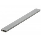 Wave Plastic = Material (Gray) Square Pipe 8 mm 3pcs, WAV24364, by WAVE