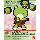 BANDAI  Petit'gguy Surf Green & Guitar   Plastic Model kit, BAN12358, by BANDAI