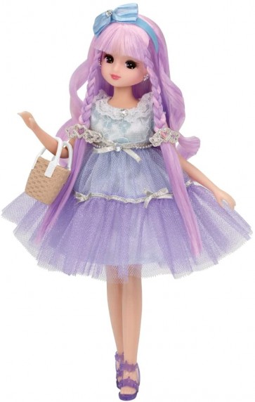 TAKARA TOMY Licca Niji Kyun Karl Dress Set Icy Coordination, TAK02783, by TAKARA TOMY