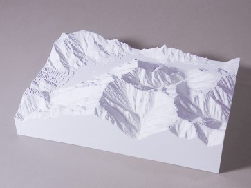 Aoshima 1/50000 Precise mountain model Yamaami Northern Alps series ① Kamikochi Kasumigatake , AOS50517, by AOSHIMA