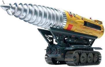 Aoshima 1/72 Thunderbirds No.6 The Mole  , AOS63156, by AOSHIMA