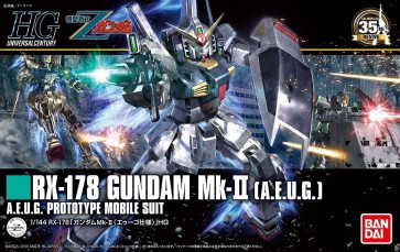 BANDAI  1/144 HGUC Gundam MK-2 AEUG specification   Plastic Model kit, BAN13112, by BANDAI