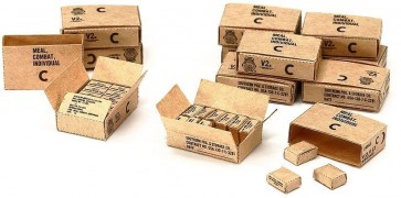 Tamiya 1/35 Detail up Parts Series U.S. MCI CARTONS (VIETNAM WAR)  t, TAM26859, by TAMIYA