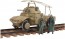 Tamiya 1/35 MM Combat Armor Series GERMAN ARMOURED RAILWAY VEHICLE P204(F)  , TAM24132, by TAMIYA