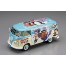 Hasegawa 1/24 Volkswagen Type 2 Delivery Van "Tamago Girls Winter Paint" plastic kit , HAS21520, by HASEGAWA