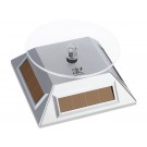 DOYUSYA SGOT! Solar turntable MINI Silver, DYS30612, by DOYUSYA