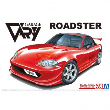 Aoshima 1/24 The Tuned Car No.78 GARAGE BELLY NB8C ROADSTER '99 (MAZDA), AOS64191, by AOSHIMA