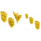 Bandai Builders Parts HD MS Emblem Relief 01 Gold (Non Scale) , BAN11795, by BANDAI