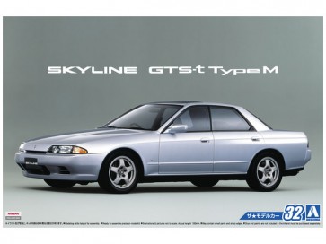 Aoshima 1/24 The model car Nissan HCR32 Skyline GTS-t Type M 1989  , AOS53072, by AOSHIMA