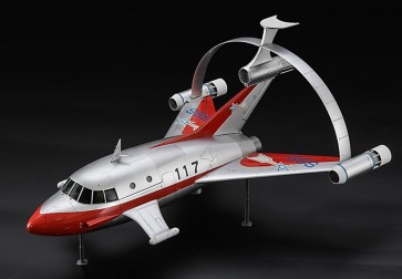 Hasegawa 1/72 Jet Vtol w/Hydro Generate Sub Rocket (Includes Ultraman Series 60th Anniversary Acrylic Stand), HAS24934, by HASEGAWA