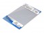 Wave Plastic Plate (Gray) with Scale Thickness 2.0mm Scale printing: White, WAV24050, by WAVE