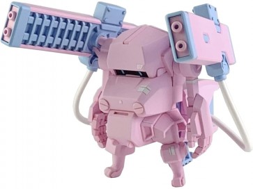 CAVICO 1/72 ChoiPla Type 7 V Series JGSDF Type 07-II Tank - Nacchin Railgun Shikuramen Pink, CAV10250, by CAVICO