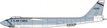 Hasegawa 1/72 B-47E Stratojet 100th Bomber Wing w/RATO, HAS24748, by HASEGAWA