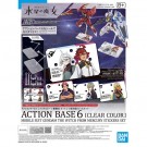 Bandai Action Base 6 (Clear) The Witch From Mercury Sticker Set, BAN56148, by BANDAI