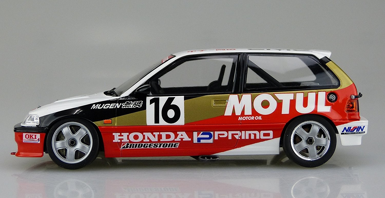 アオシマBEEMAX1/24 HONDA CIVIC EF9 出光 (Gr.A) Honda シビック EF9