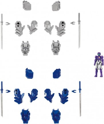 TAKARA TOMY Diaclone Extra Armament: PACK 2, TAK46557, by TAKARA TOMY