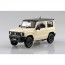 Aoshima 1/24 Raku-Pla Snap Car No.3-CI JB64 Jimny 2018 Chiffon Ivory Metallic, AOS65976, by AOSHIMA