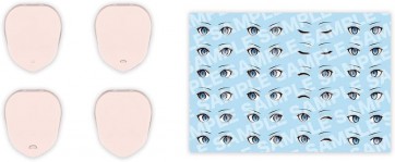 Kotobukiya 1/10 Customized Face & Decal Set Vol.3, KBY61884, by KOTOBUKIYA