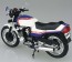Aoshima 1/12 The Bike No.32 Honda NC07 CBX400F Pearl Candy Blue/Pearl Shell White '81, AOS63422, by AOSHIMA