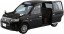 Aoshima 1/24 Tha model car No.9 TOYOTA NP10 JPN TAXI 2017 Black  , AOS57131, by AOSHIMA