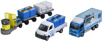 TAKARA TOMY FULL OF FISH! THE FISH MARKET SET Tomica Gift , TAK56031, by TAKARA TOMY