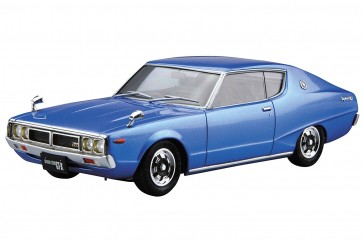 Aoshima 1/24 Nissan KGC 110 Skyline HT 2000 GT-X '74 plastic kit , AOS53508, by AOSHIMA