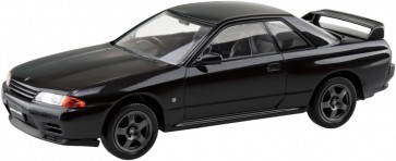 Aoshima 1/32 Raku-Pla Snap Kit No.14-BP Nissan R32 Skyline GT-R (Black Pearl Metallic), AOS69196, by AOSHIMA