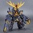 Bandai SD Gundam Cross Silhouette: Unicorn Gundam 2 Banshee (Destroy Mode) & Banshee Norn Parts Set, BAN21597, by BANDAI