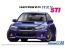 Aoshima 1/24 The model car Subaru GRB Impreza WRX STI 2010  , AOS52358, by AOSHIMA
