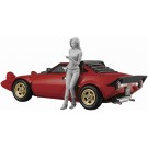 Hasegawa 1/24 Hasegawa Limited Series LANCIA STRATOS HF "STRADALE" W/ITALIAN GIRLS FIGURE, HAS05437, by HASEGAWA