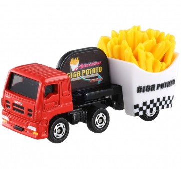 TAKARATOMY Tomica No.55 Isuzu Giga Fries Potato Car (Box) , TAK24626, by TAKARA TOMY