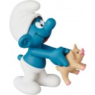 Medicom Toy UDF THE SMURFS SERIES 3 SMURF With PIG, MED59102, by MEDICOM TOY