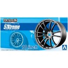 Aoshima 1/24 gramlights 57 Extreme 18 inch  (4 wheels & tires), AOS53010, by AOSHIMA