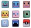 TAKARATOMY Pokemon Quest Poxel Pins Collection Vol.1 1 Box 10pcs  , TAK21152, by TAKARA TOMY