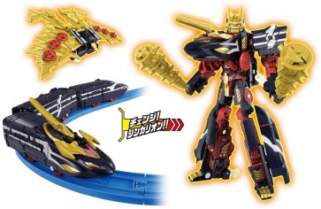 TAKARA TOMY SHINKANSEN HENKEI ROBO SHINKALION: DXS103 BLACK SHINKALION OGRE  , TAK19970, by TAKARA TOMY