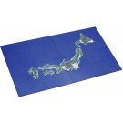 Fujimi Building Series MAP OF JAPAN (PAINTED) WITH SEA SURFACE PLATE  , FUJ00911, by FUJIMI