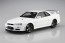 Aoshima 1/24 Pre-Painted Model No.03-B Nissan BNR34 Skyline GT-R V Spec II '00 White, AOS65587, by AOSHIMA