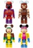 BE@RBRICK Happy lottery X-MEN - MEDICOM TOY complete full set, MED83057, by MEDICOM TOY