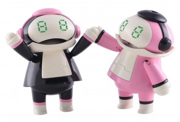 Hasegawa SMALL MECHATROMATE NO.02 BLACK & PINK  , HAS45172, by HASEGAWA