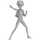 Bandai S.H.Figuarts Body-kun Ken Sugimori Edition DX SET (Gray Color Ver.), BAC21023, by BANDAI