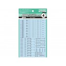 HI Q PARTS 1/144 AMP04 Caution Decal Gray (1pc), HIQ79914, by HI Q PARTS