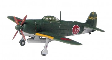 Platz 1/144 IJN INTERCEPTOR AIRCRAFT SHIDEN-KAI (LATE PRODUCTION TYPE) 343RD NAVAL AIR GROUP (2PCS)  , PLZ62724, by PLATZ